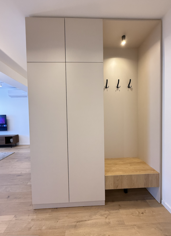 Slika 7 - U blizini centra, Crvenog Pevca i Čaira, Jednoiposoban stan za izdavanje, 52m2, 550€